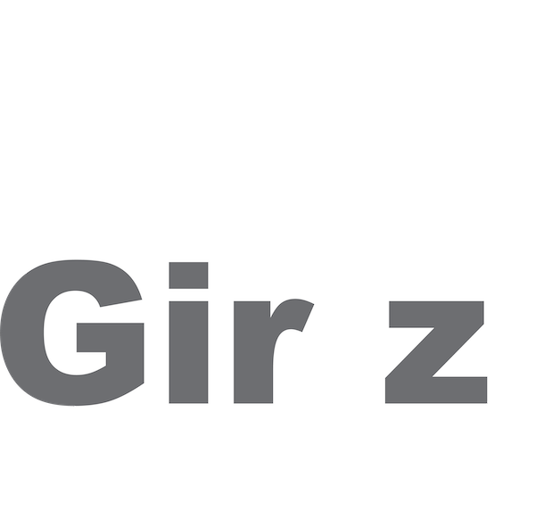 RuGirlz Logo black/white
